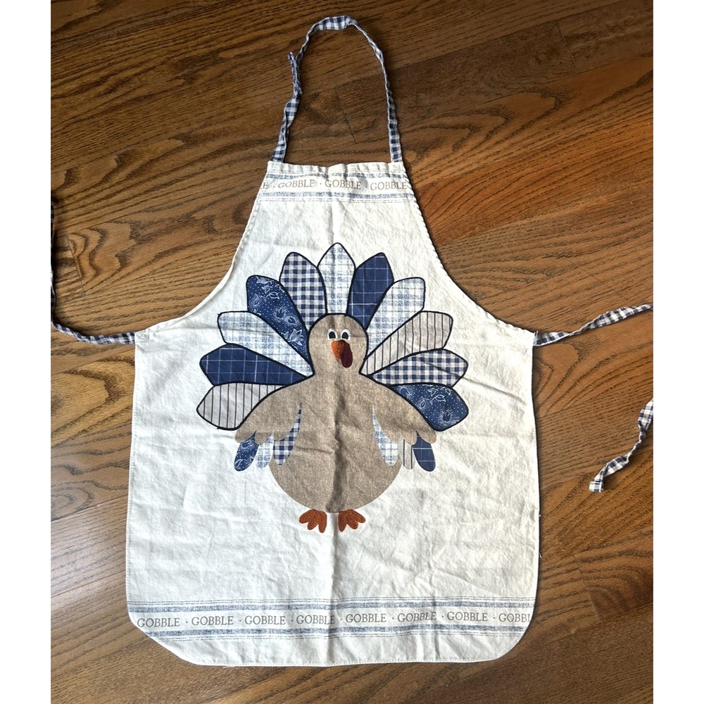Martha Stewart Children's Thanksgiving Holiday Apron Youth Size M